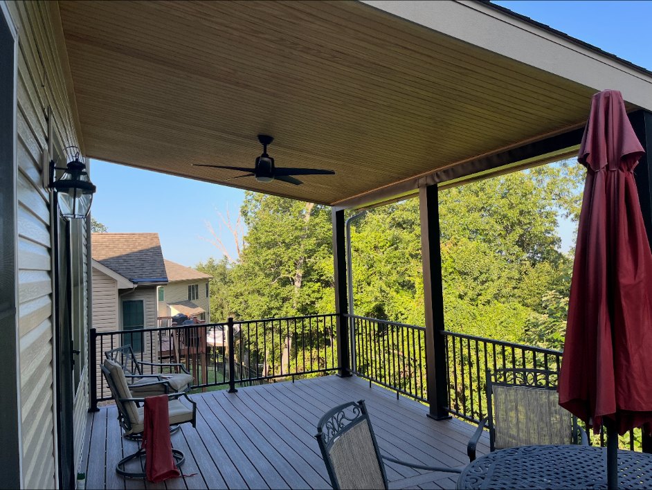 Deck and porch project image
